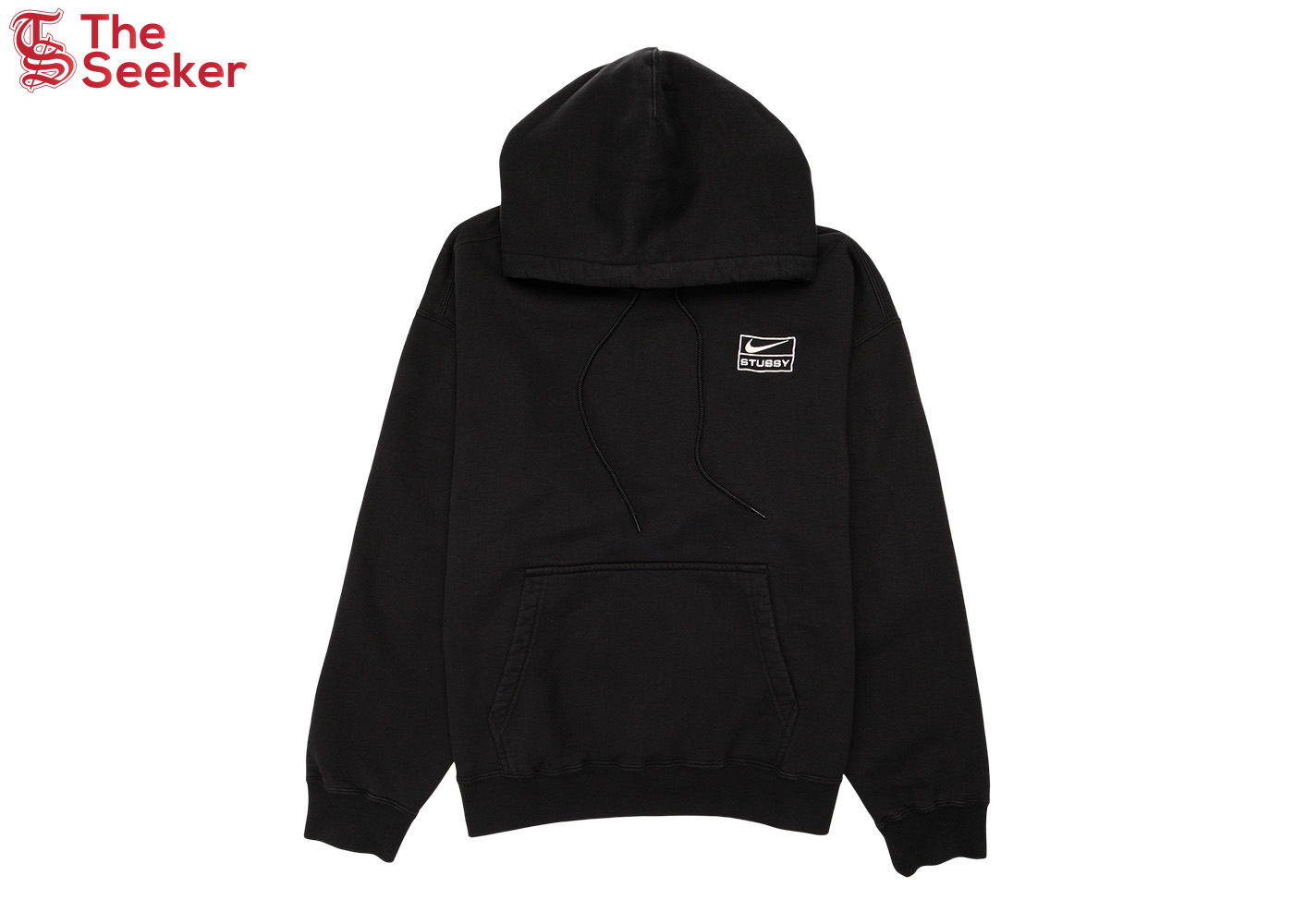 Nike x Stussy Washed Hoodie Black