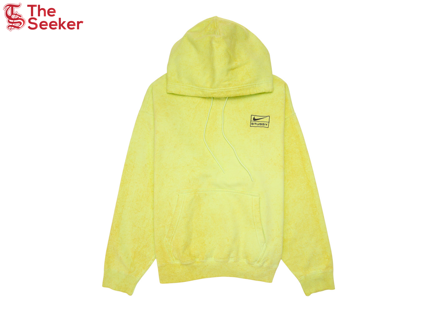 Nike x Stussy Washed Hoodie Volt