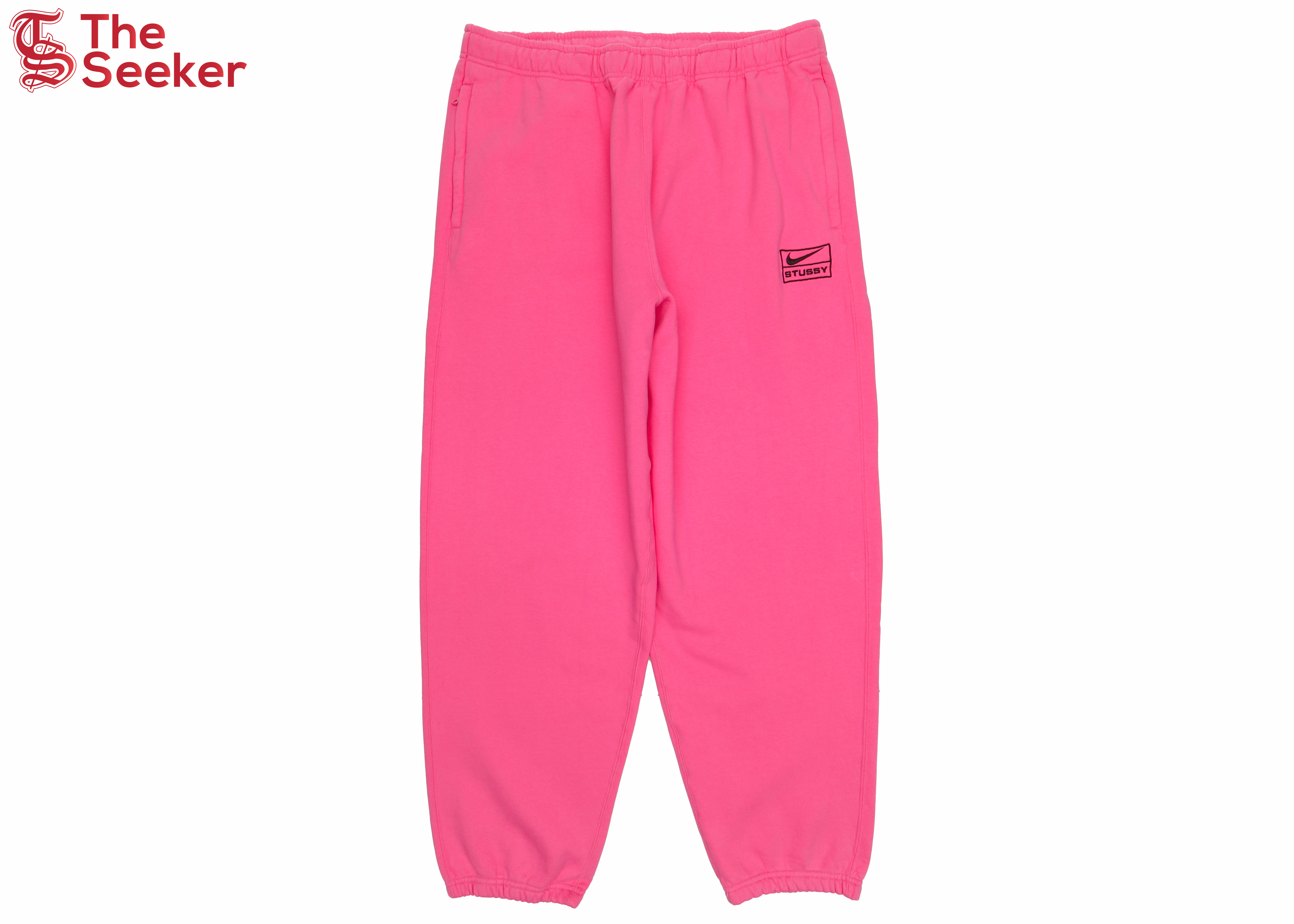 Nike x Stussy Washed Sweatpants Pink