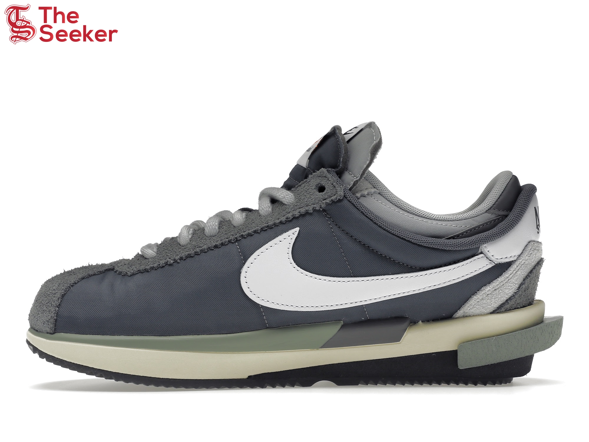 sacai × Nike Zoom Cortez Iron Grey 27.0｜ファッション