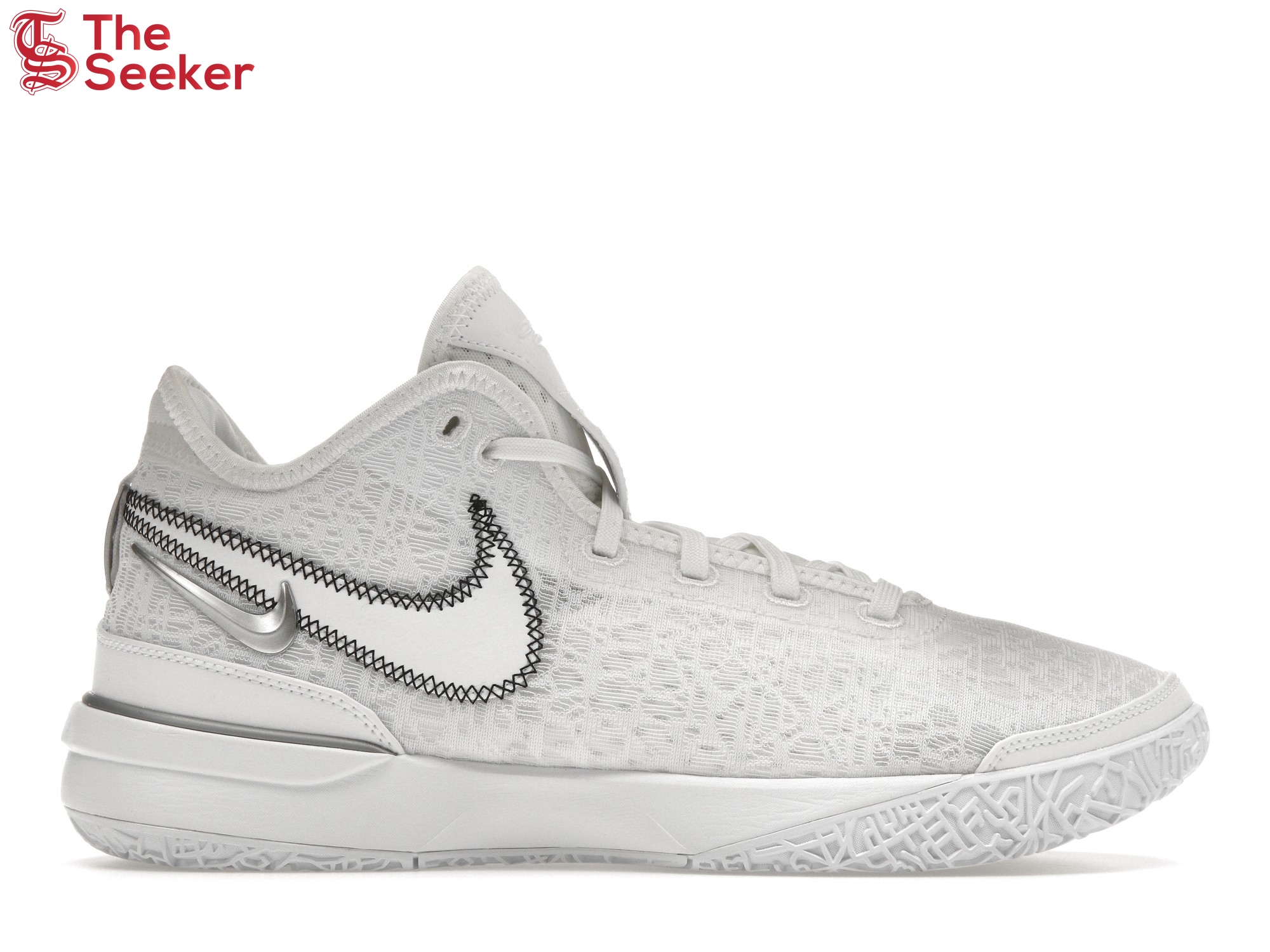 Nike Zoom LeBron NXXT Gen White Metallic Silver