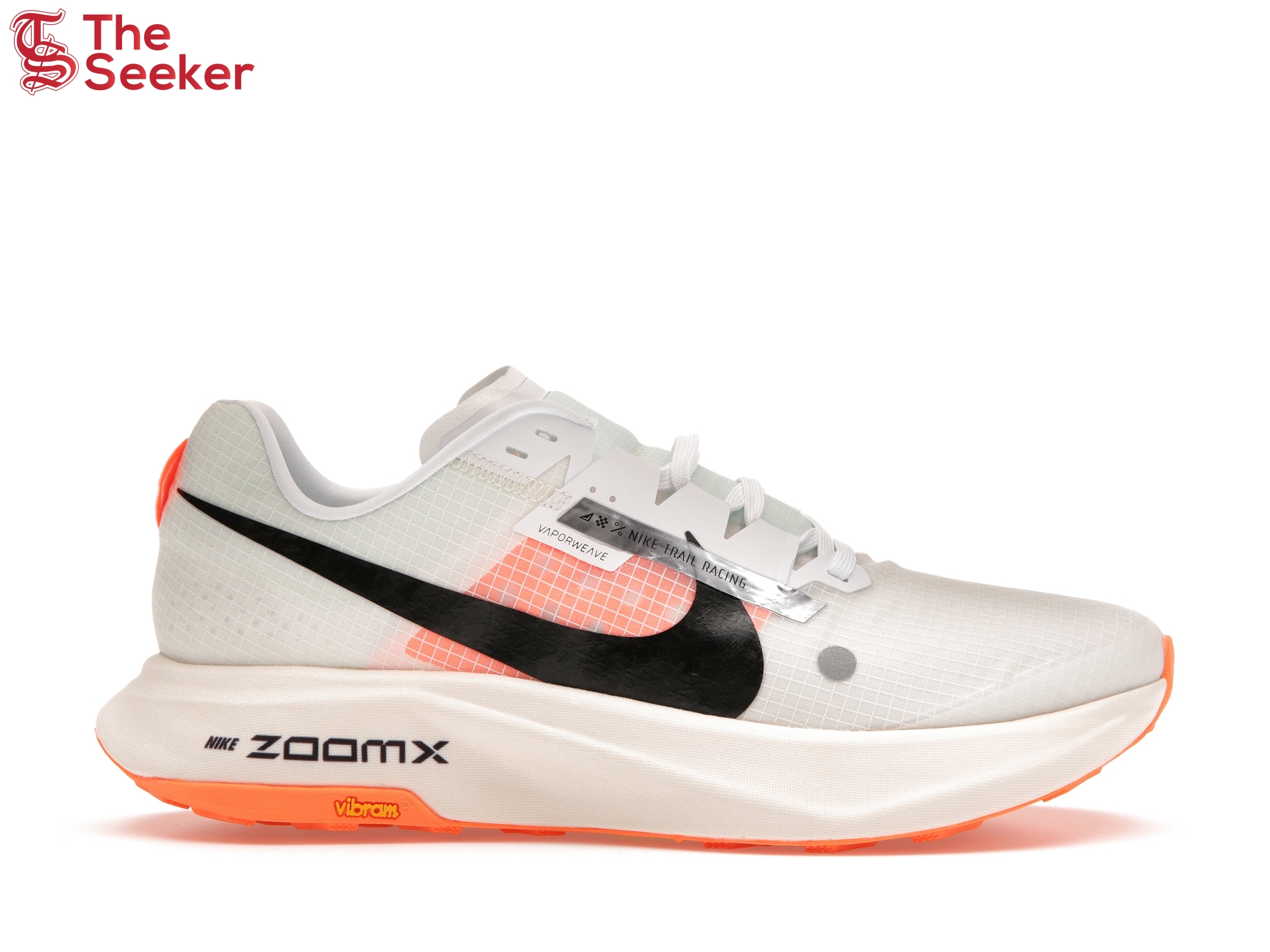 Nike ZoomX Ultrafly Trail Prototype Pale Ivory Total Orange