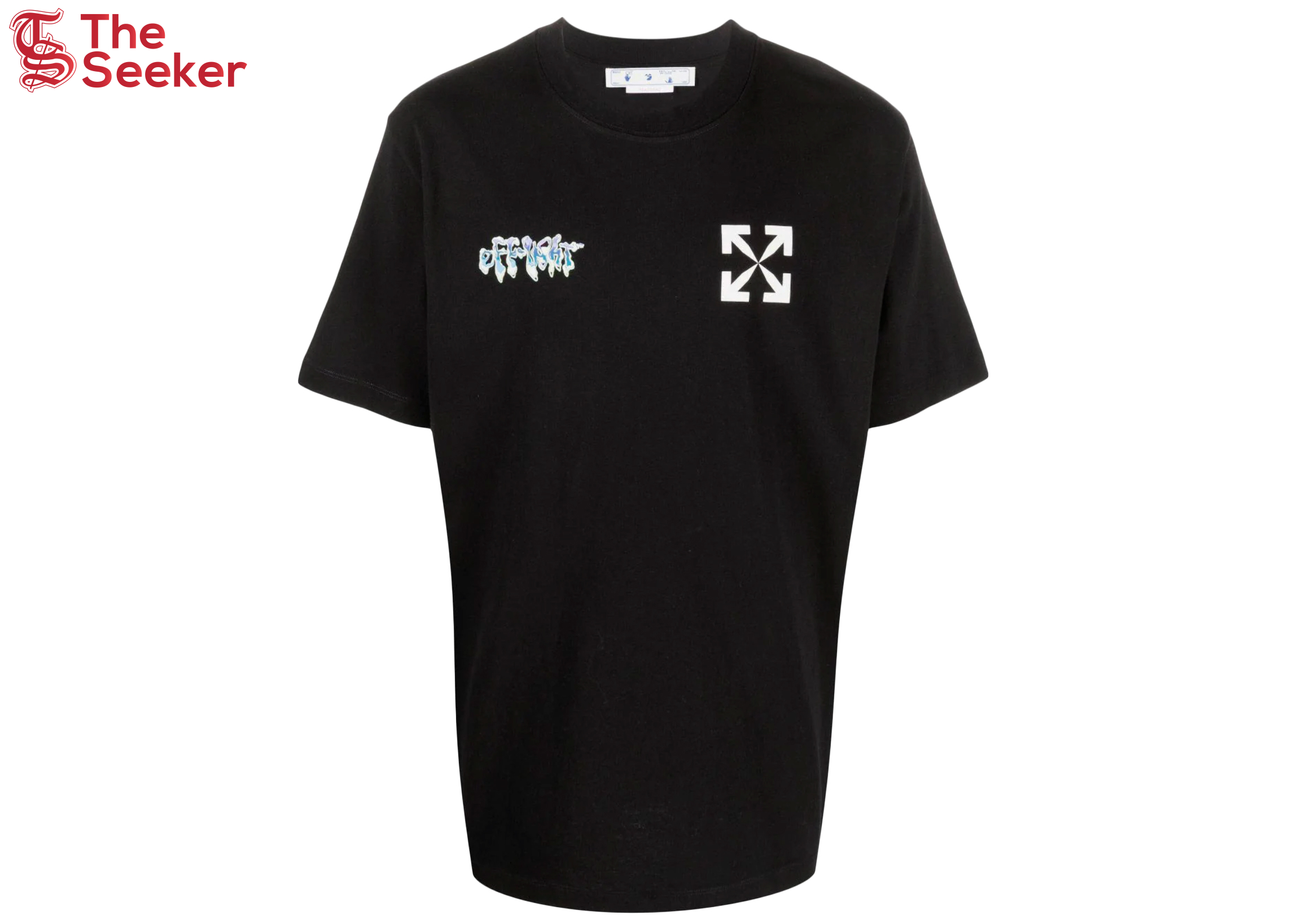 OFF-WHITE 90's Liquid Slim T-Shirt Black