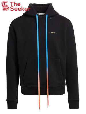 OFF-WHITE Acrylic Arrows Hoodie Black/Yellow