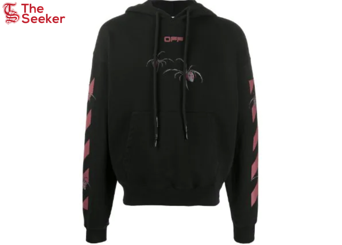 OFF-WHITE Arachno Oversized Hoodie Black