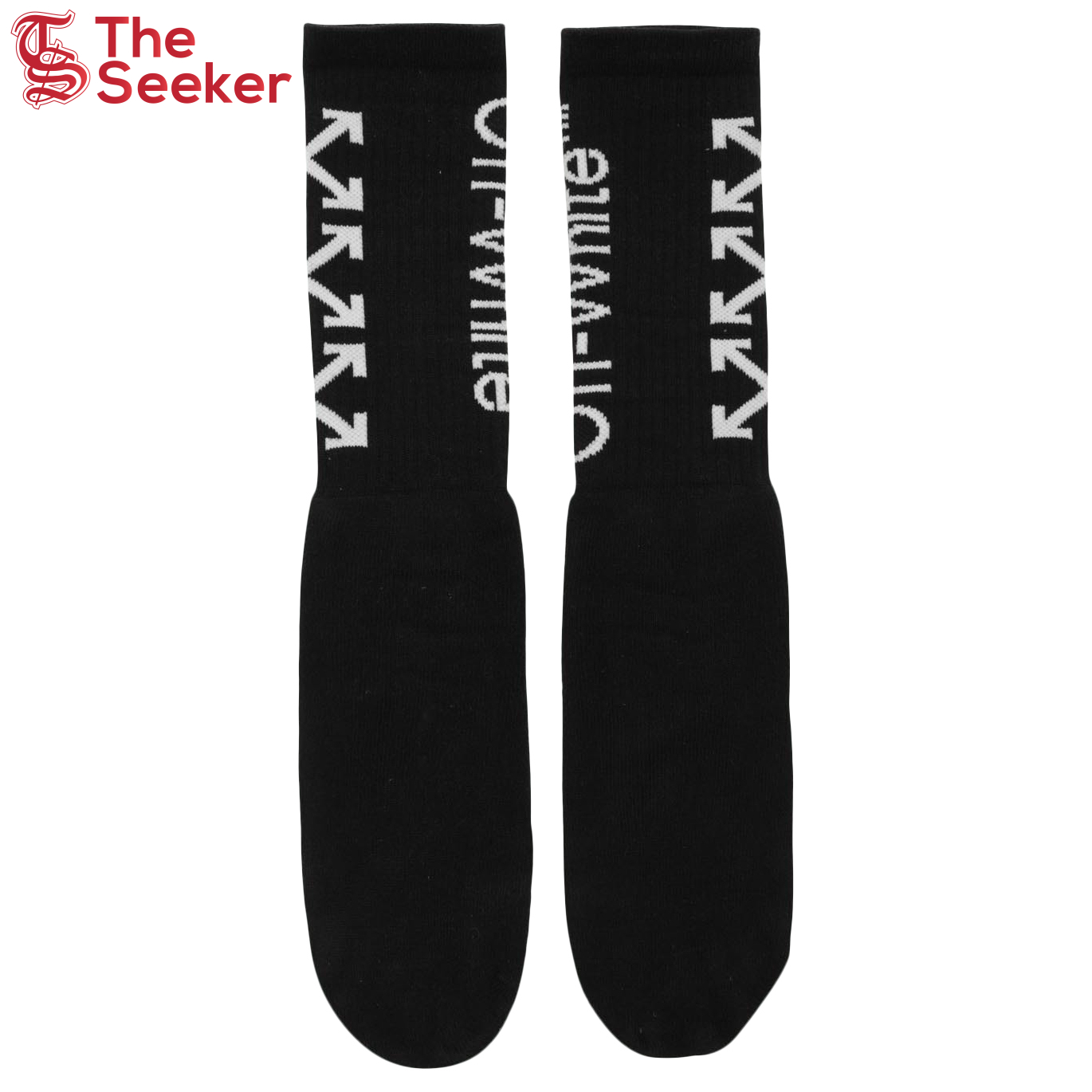 OFF-WHITE Arrow Socks (SS19) Black/White