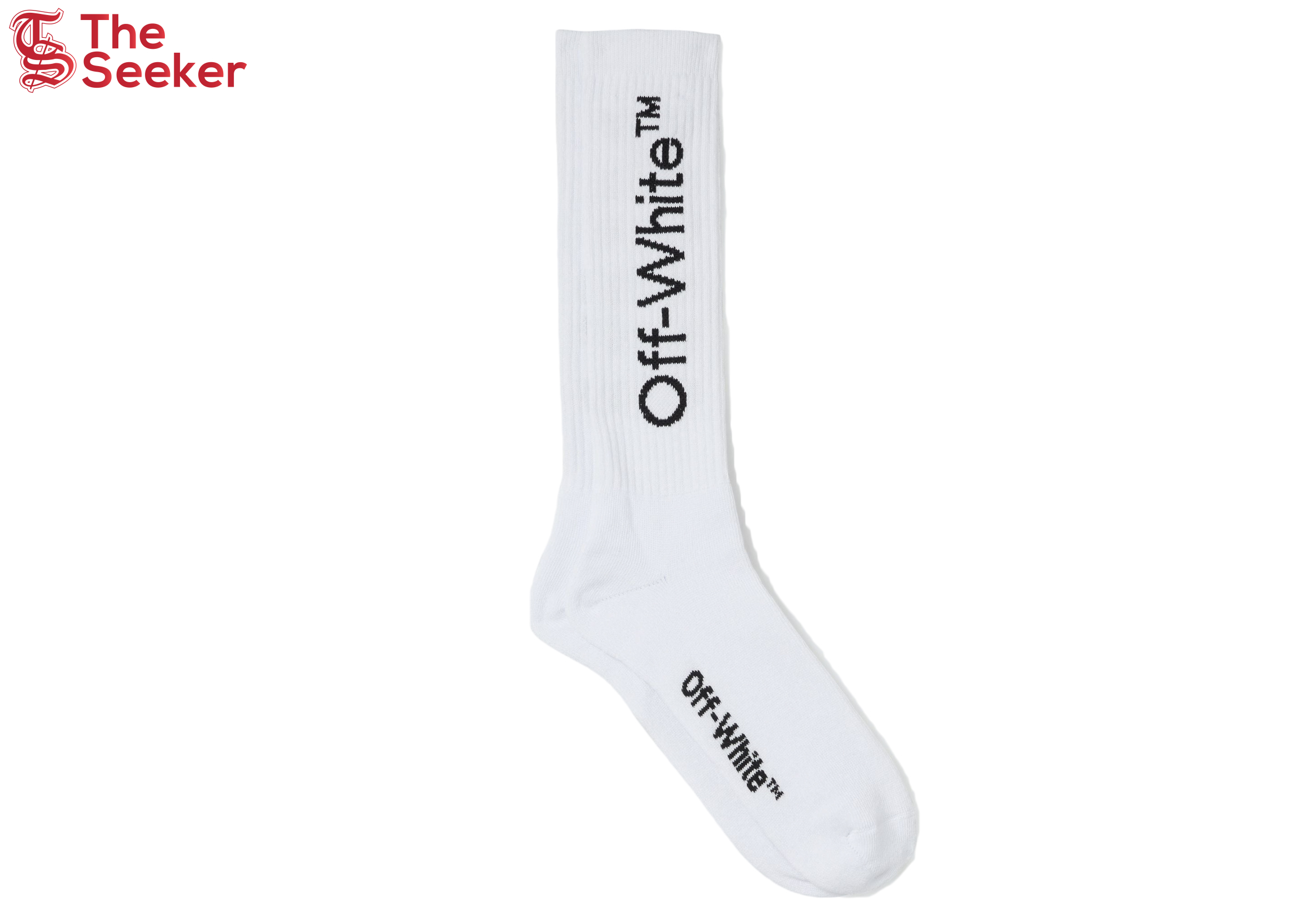 OFF-WHITE Arrows Mid Socks White/Black