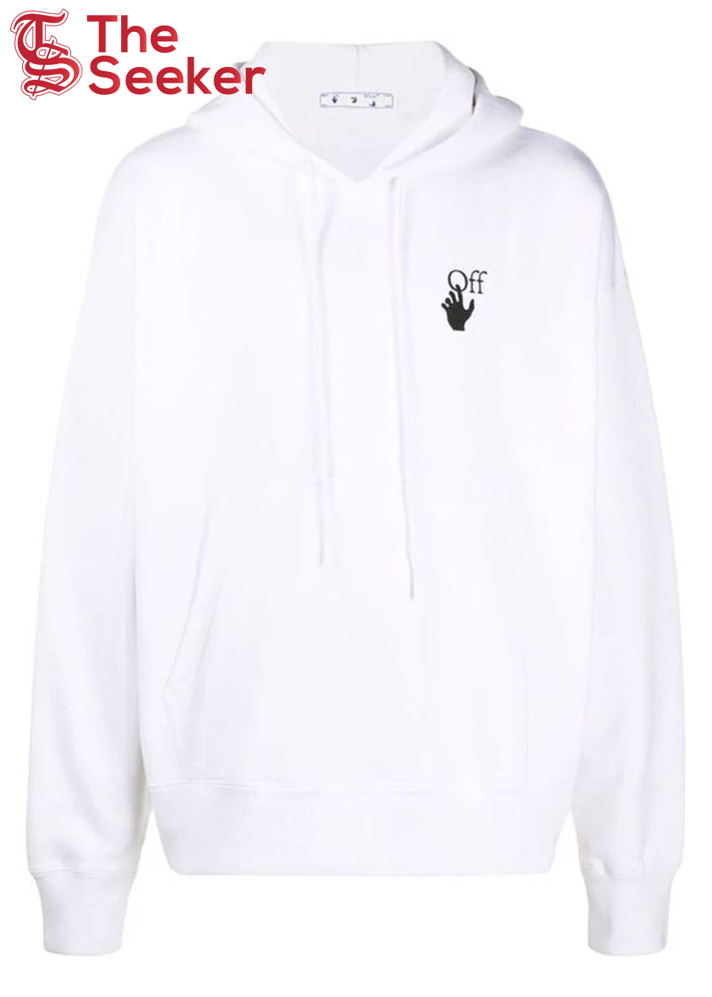 OFF-WHITE Bubble Arrows Hoodie White Black