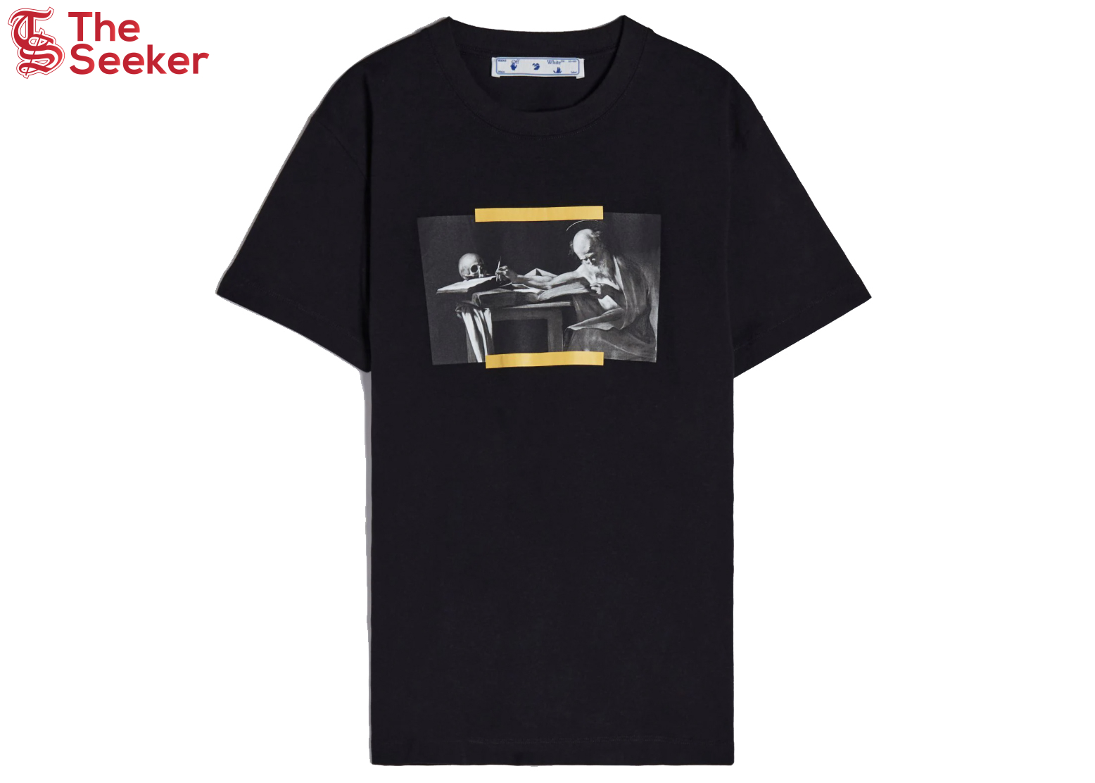 OFF-WHITE Caravaggio Painting S/S T-shirt Black/Yellow