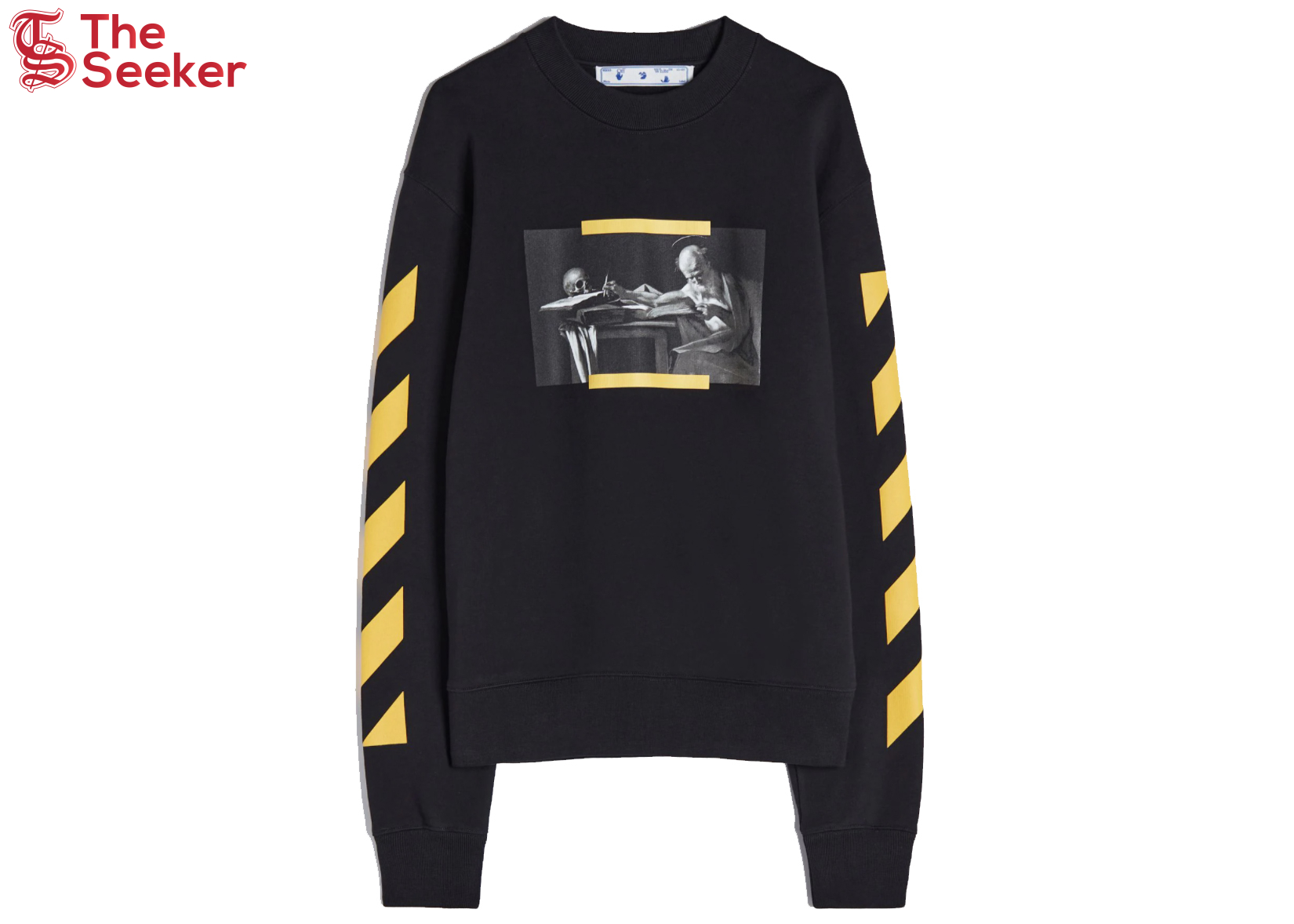 OFF-WHITE Caravaggio Painting Sweatshirt Black/Yellow