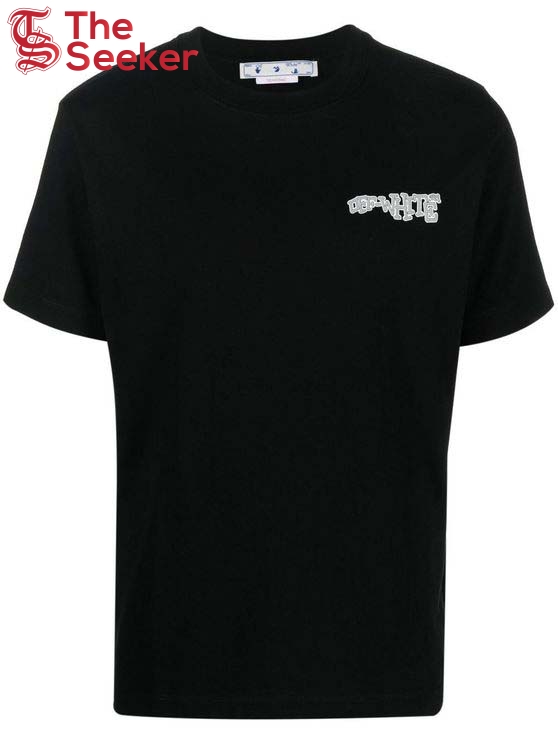 OFF-WHITE Carlos S/S Slim T-Shirt Black/White