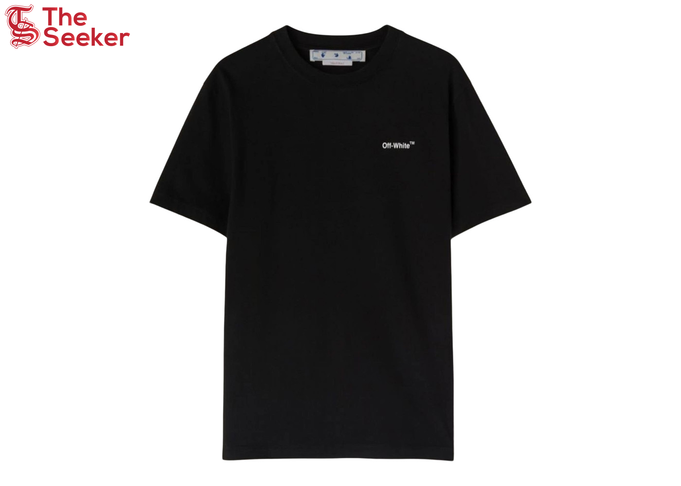 OFF-WHITE Chain Arrows-Print T-Shirt Black/White