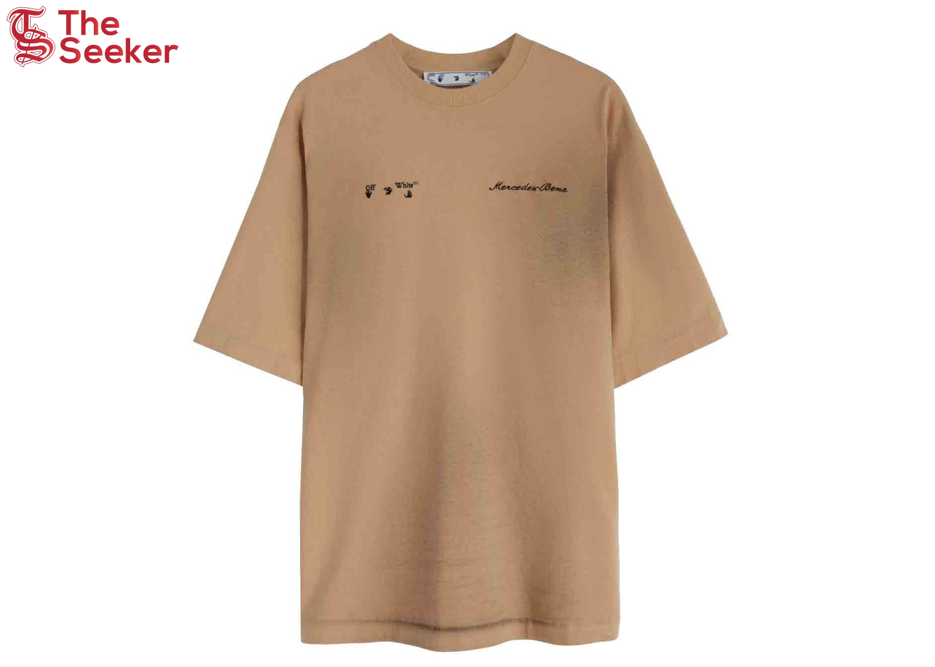 OFF-WHITE C/O Project Maybach S/S T-shirt Beige