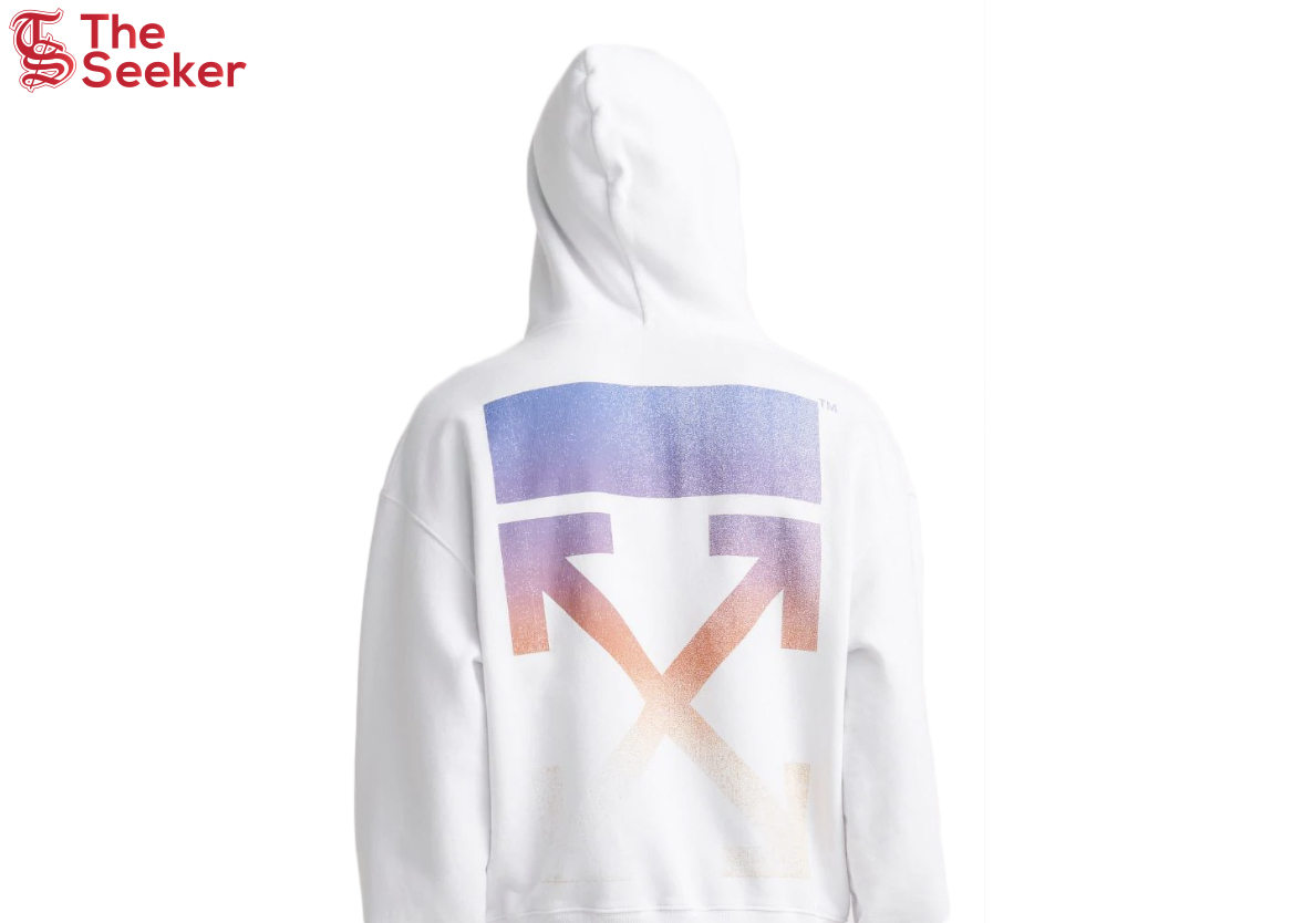 OFF-WHITE Degrade Arrows Hoodie White/Multicolor