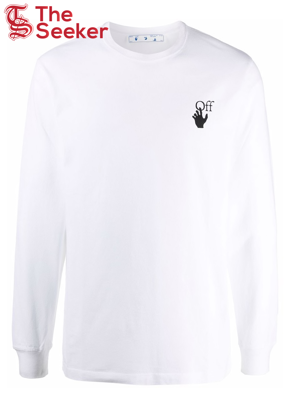 OFF-WHITE Degrade Arrows Long Sleeve T-Shirt White