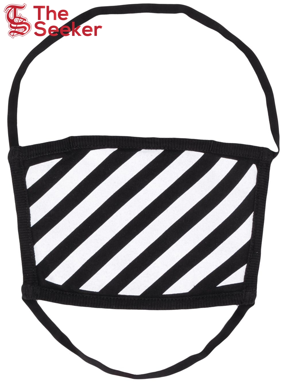 OFF-WHITE Diag Over The Head Face Mask Black/White