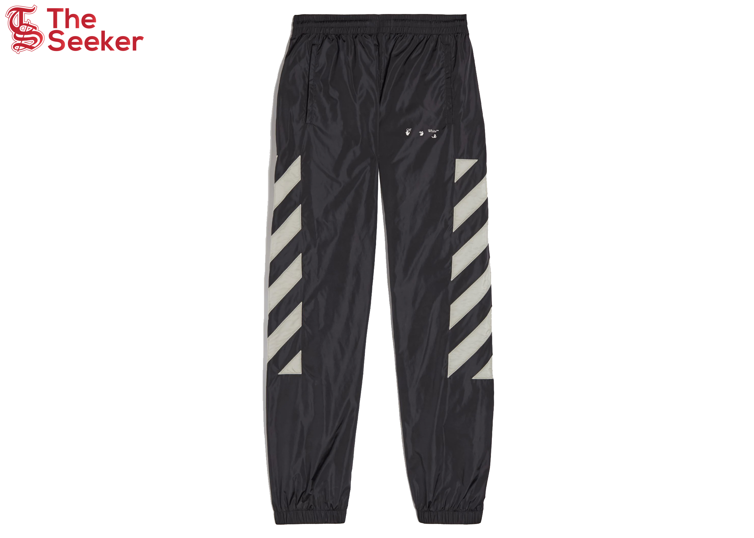 OFF-WHITE Diagonals Trackpants Black/Grey