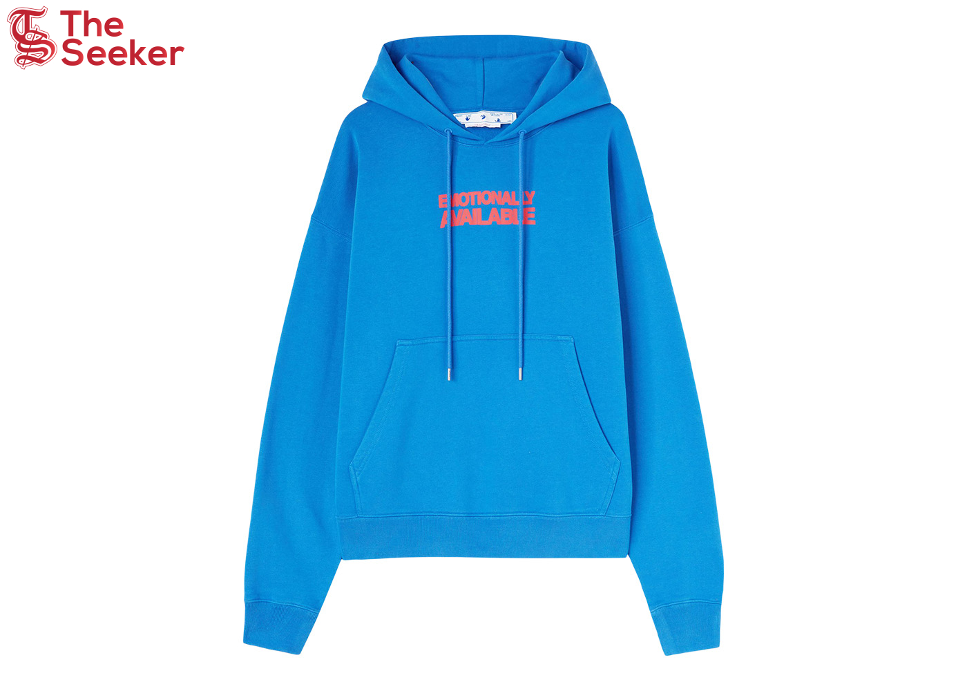 OFF-WHITE Emotion Arrow Skate Hoodie Blue