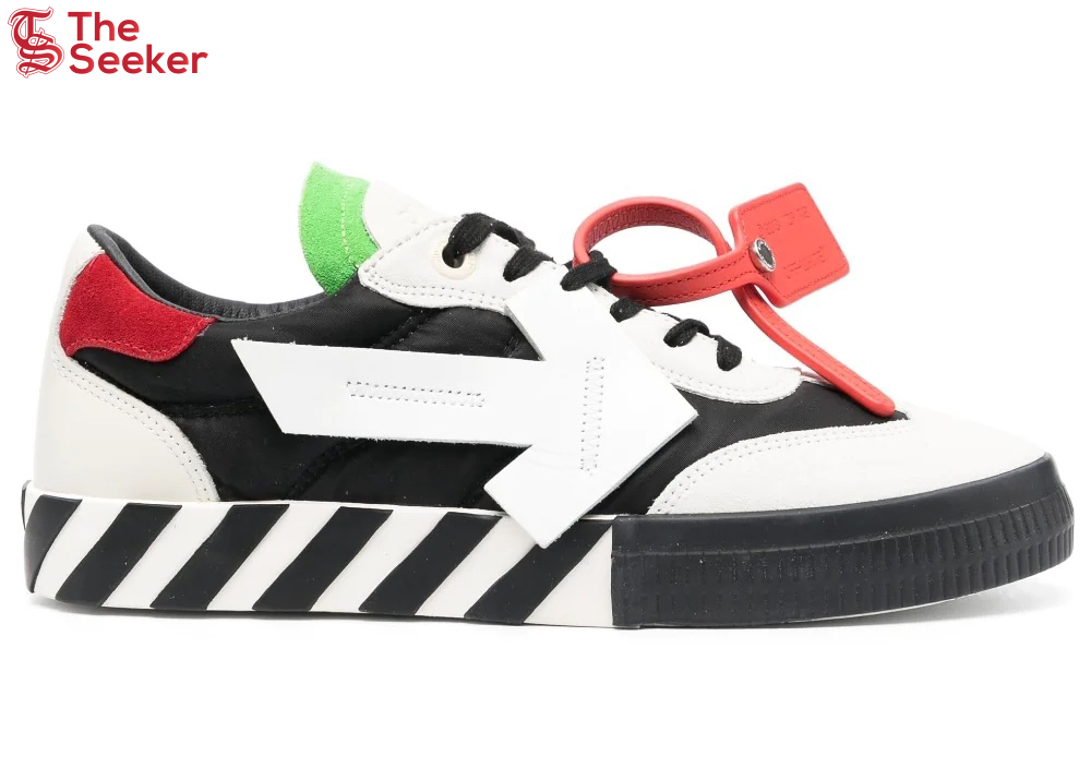 OFF-WHITE Floating Arrow Vulcanized Low Black Green Red