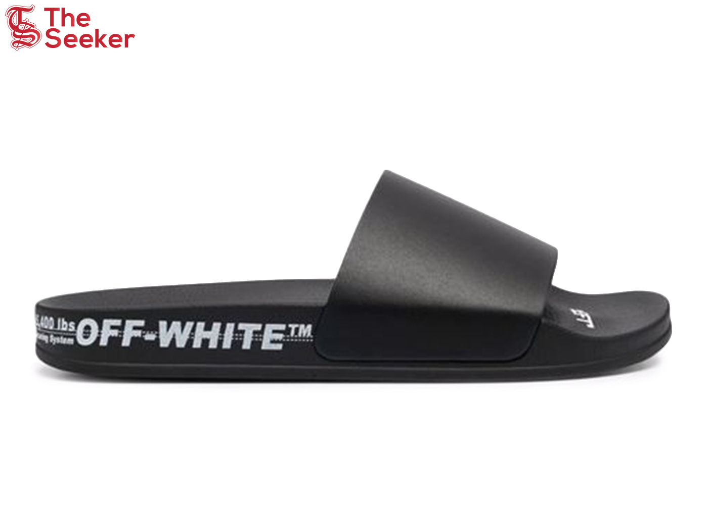 OFF-WHITE Industrial Belt Slides Black White