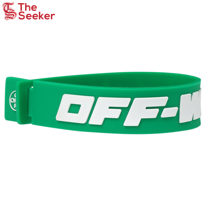 Off-White Classic Industrial Belt (FW21) Green/Black