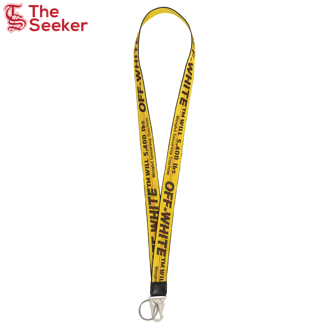 OFF-WHITE Industrial Neck Keychain Yellow/Black