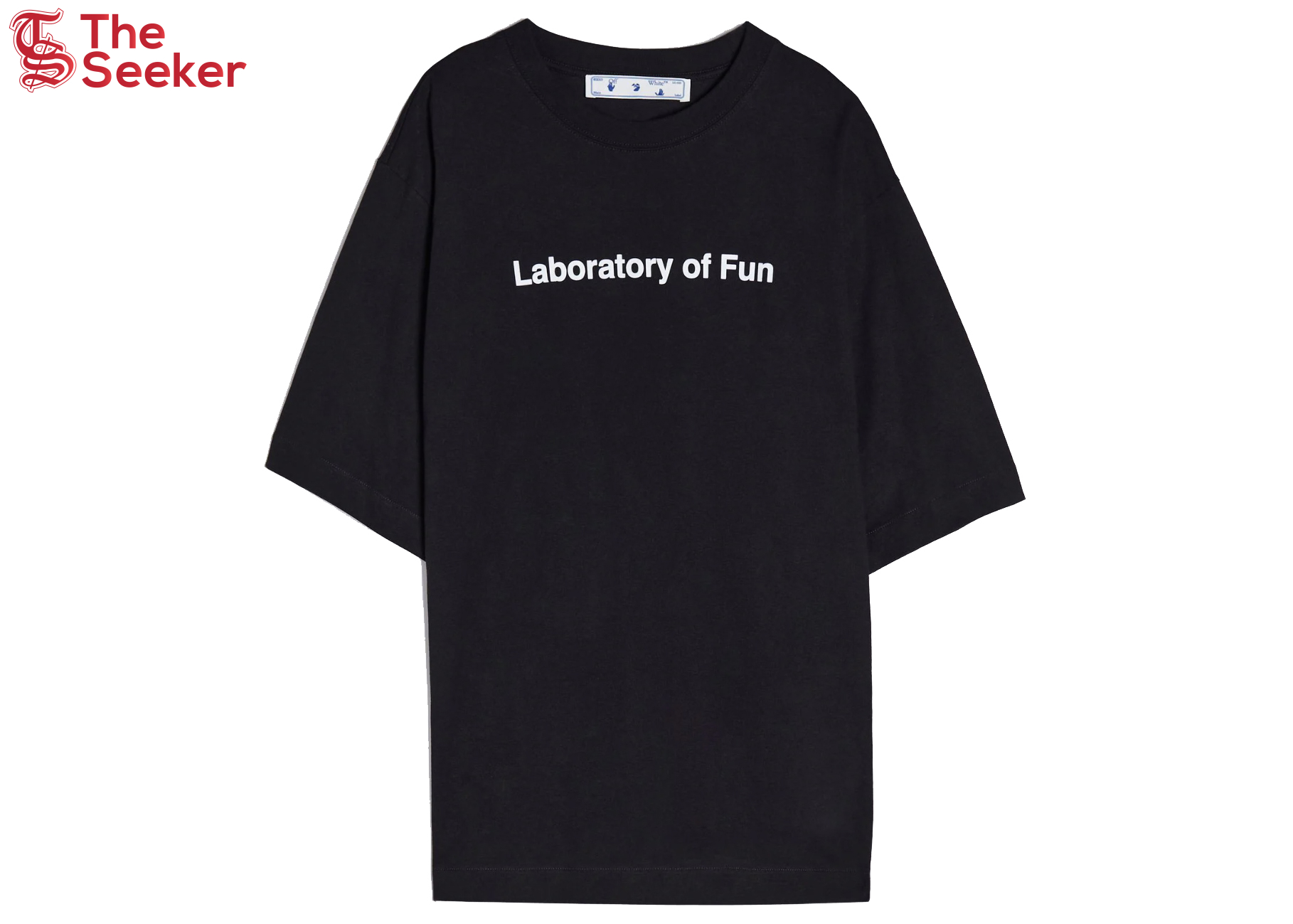 OFF-WHITE Laboratory Of Fun S/S T-shirt Black/White