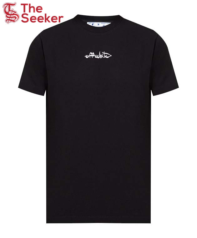 OFF-WHITE Logo T-Shirt Black