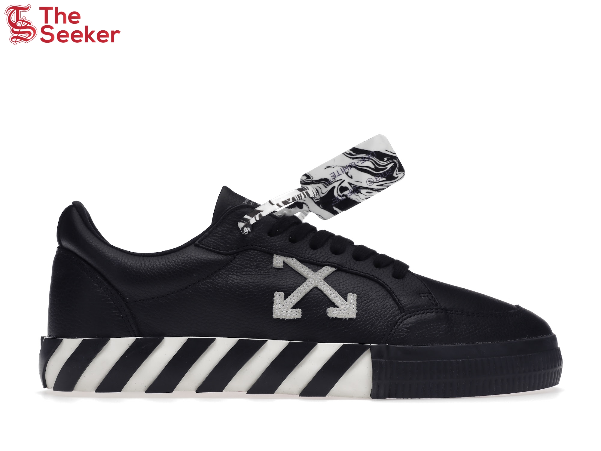 Off-White Low Vulc Black White