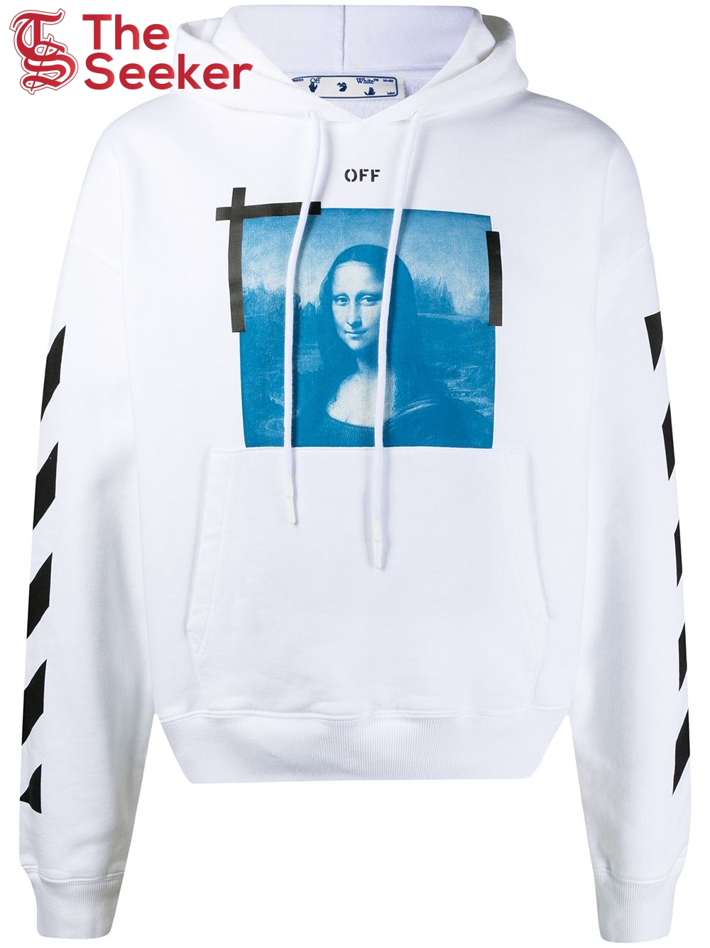 OFF-WHITE Mona Lisa Hoodie White/Black