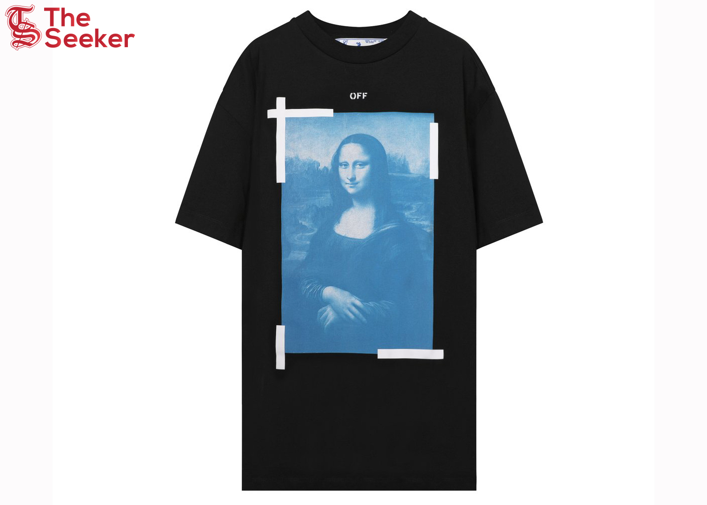 OFF-WHITE Mona Lisa Oversized T-shirt Black