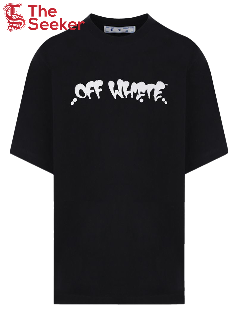 OFF-WHITE Neen Graffiti OW Logo T-Shirt Black/Multi