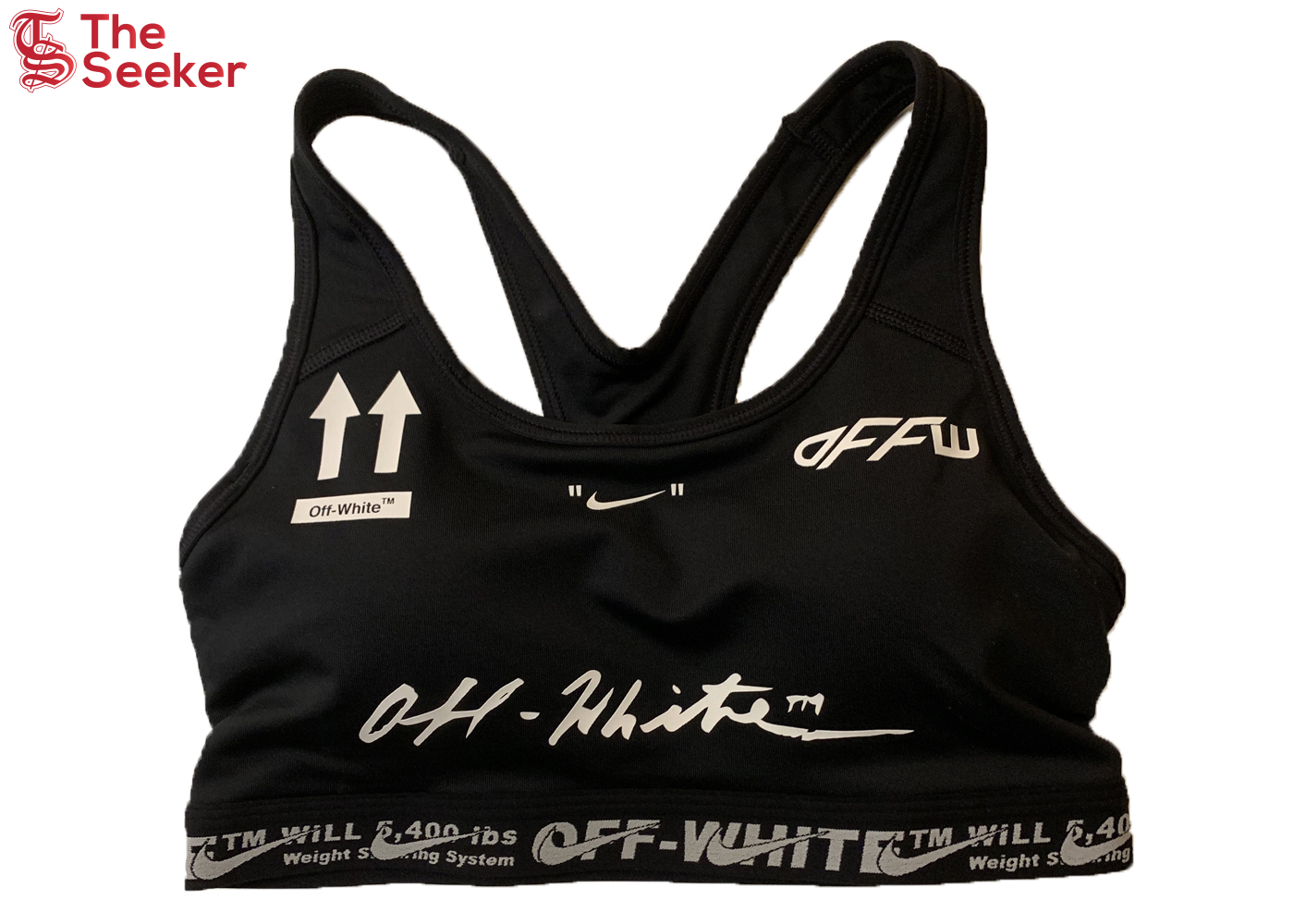 OFF-WHITE Nike Sports Bra Black