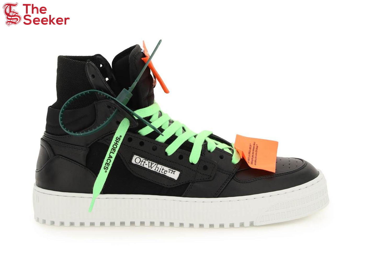 OFF-WHITE Off Court 3.0 Black Neon Green Orange