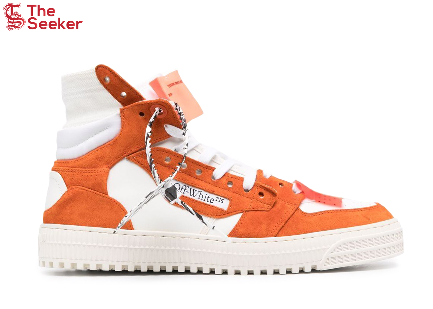 OFF-WHITE Off-Court 3.0 High White Orange White