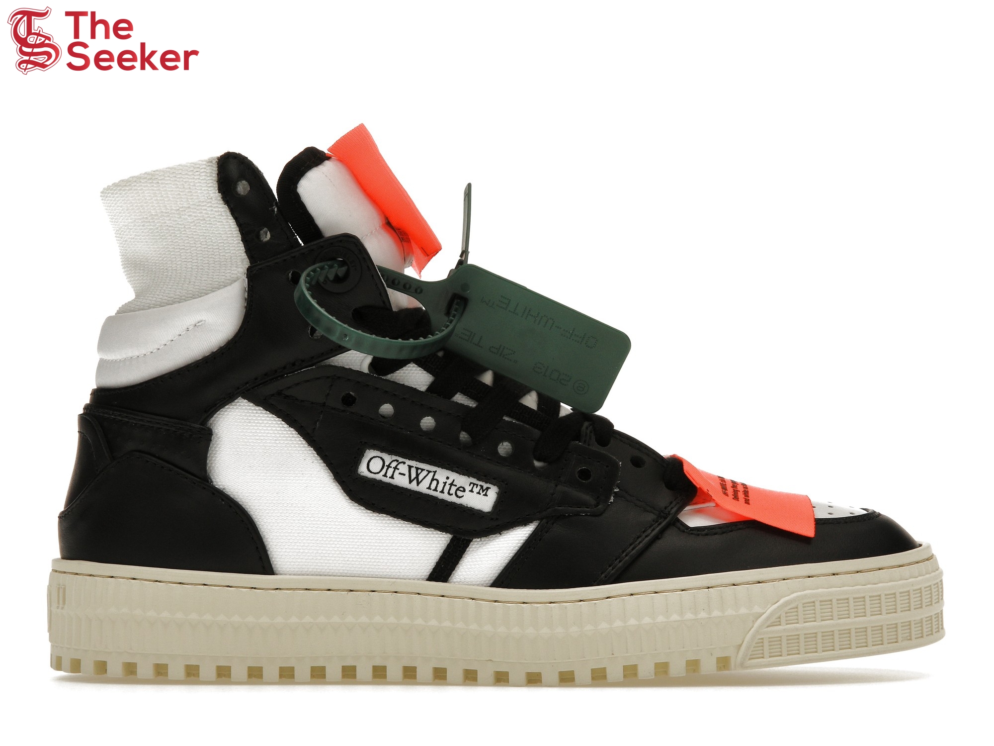 OFF-WHITE Off Court 3.0 Leather Canvas Black White