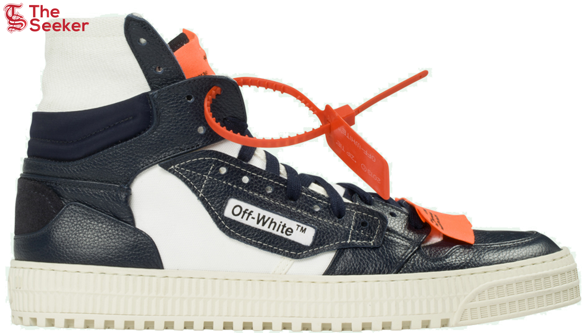 OFF-WHITE Off-Court Tumbled Navy