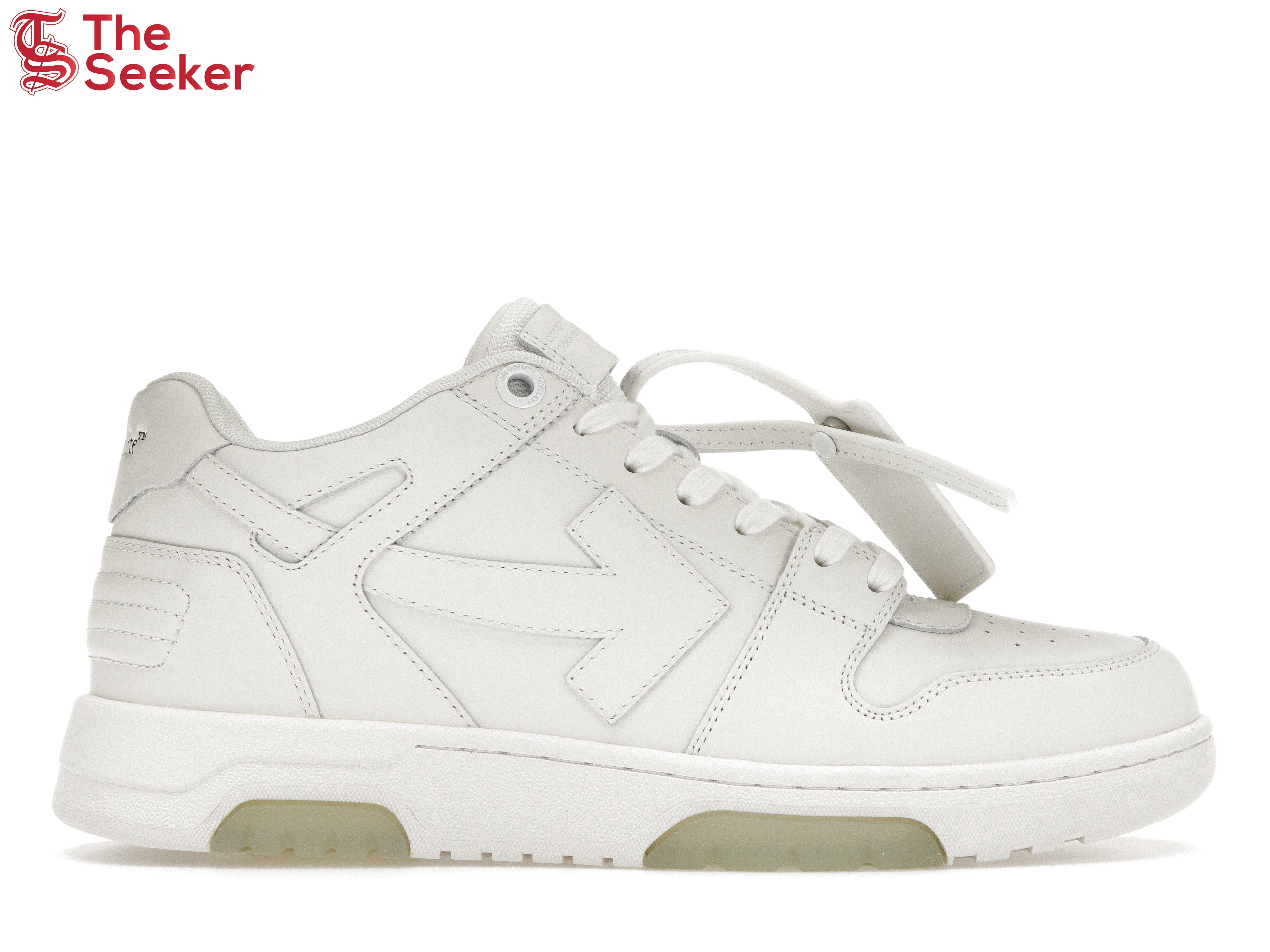 Off-White Out Of Office Calf Leather Triple White