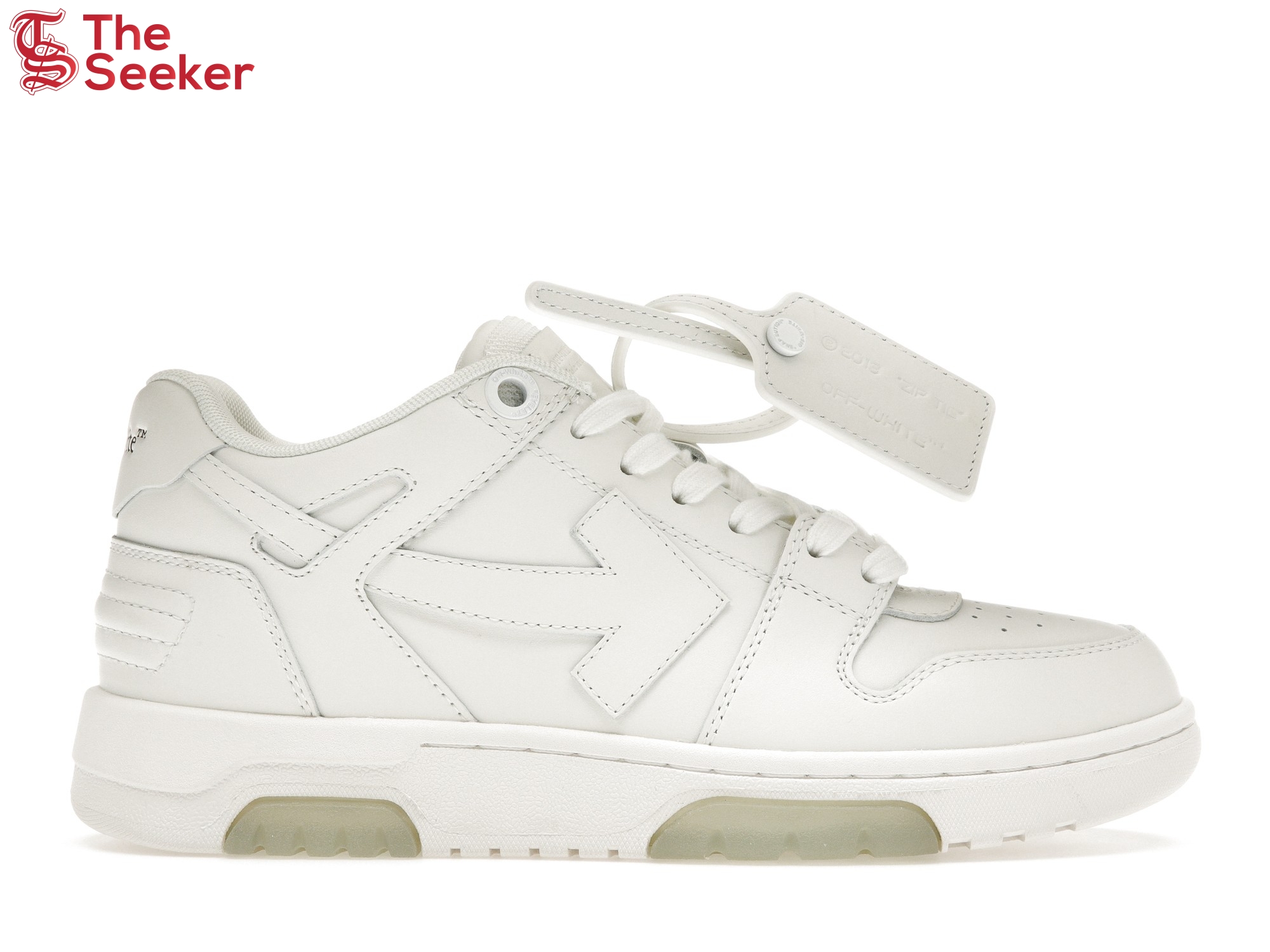 Off-White Out Of Office Calf Leather Triple White (Women's)