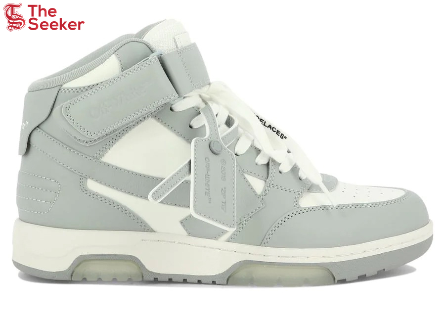 Off-White Out Of Office Mid Top White Grey