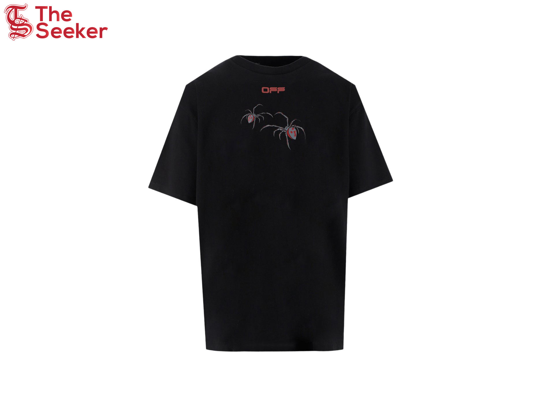 OFF-WHITE Oversized Fit Arachno Arrows T-Shirt Black