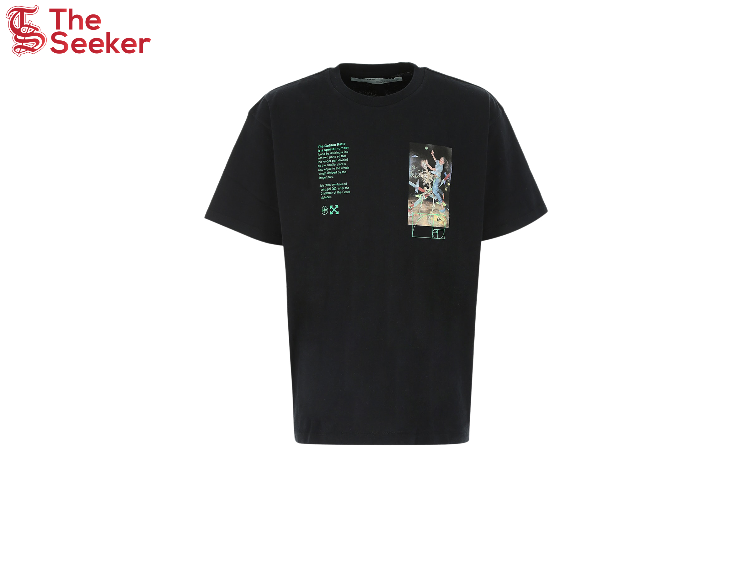 OFF-WHITE Oversized FIt Pascal Painting T-Shirt Black/Multicolor