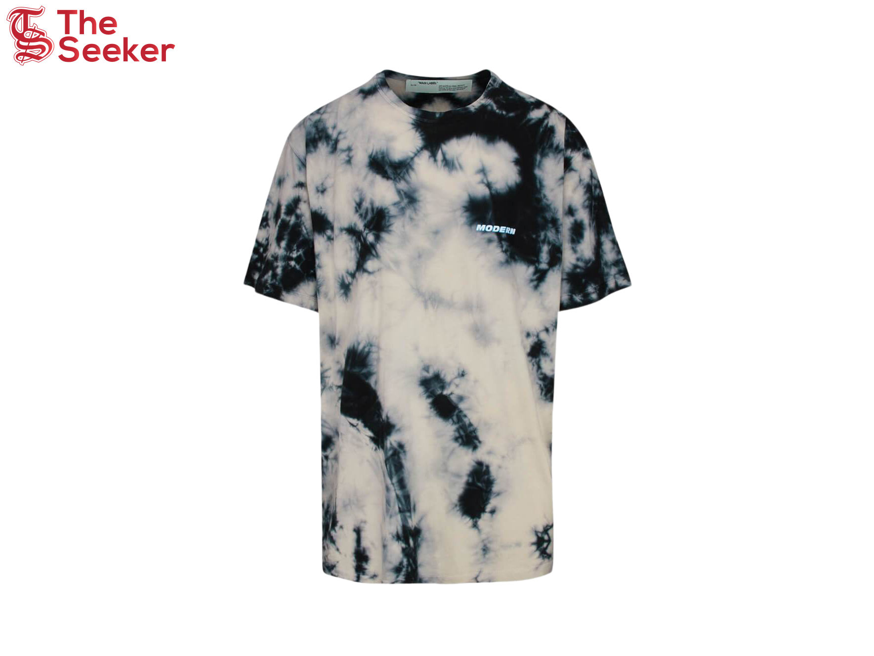 OFF-WHITE Oversized Fit Tie Dye T-Shirt Multicolor