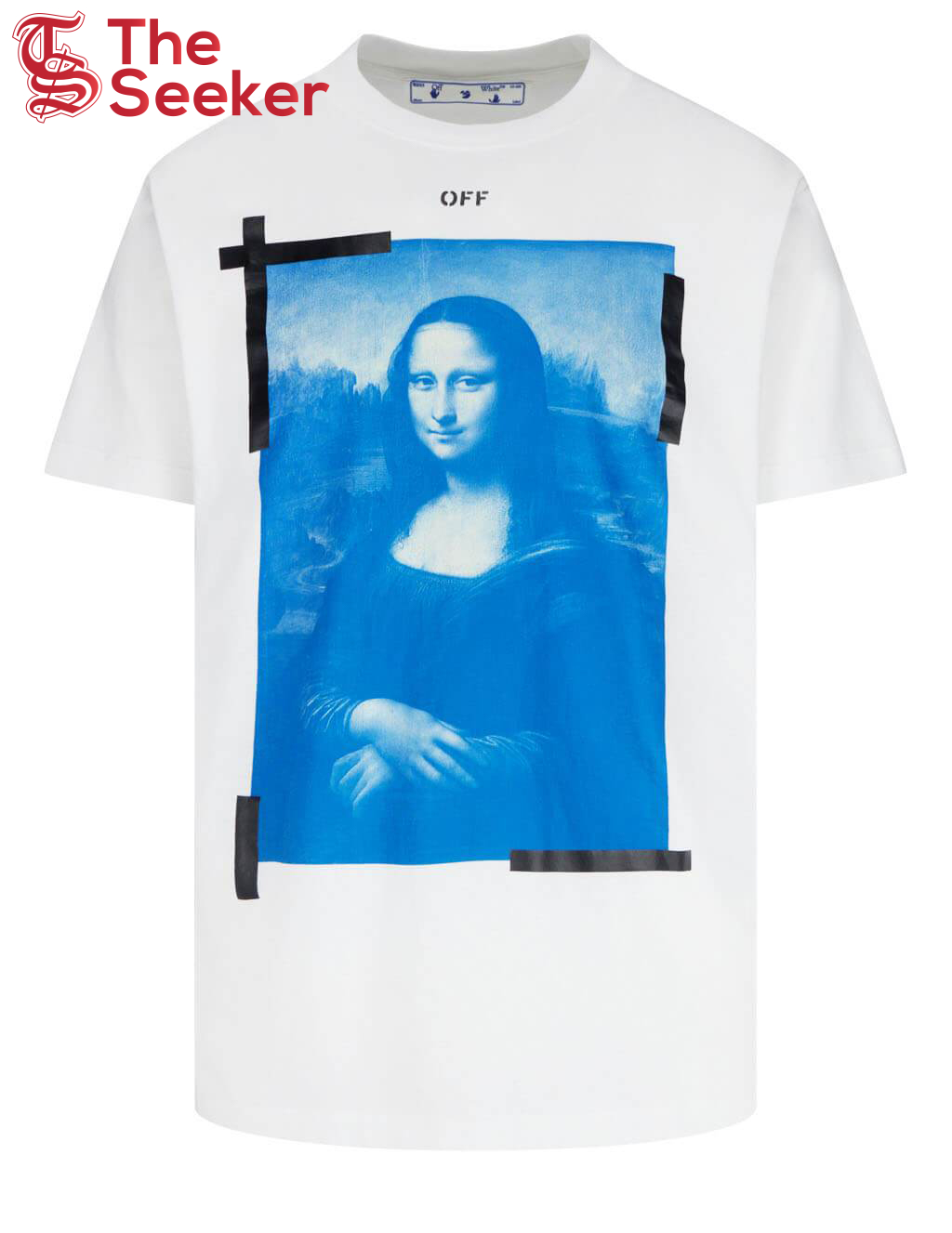 OFF-WHITE Slim Fit Mona Lisa Print T-shirt White