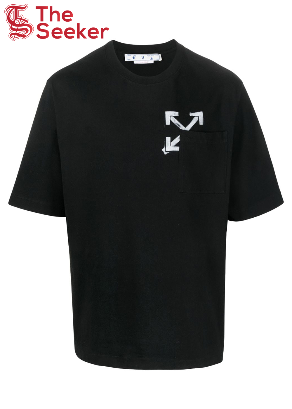 OFF-WHITE Stamped Arrows T-Shirt Black/White