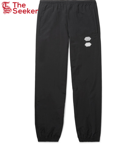 OFF-WHITE Tapered Shell Sweatpants Black/White
