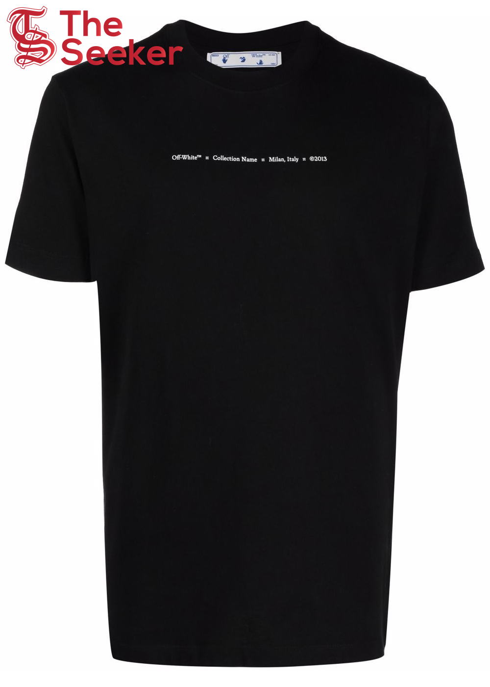 OFF-WHITE Tornado Arrow Slim Fit T-Shirt Black