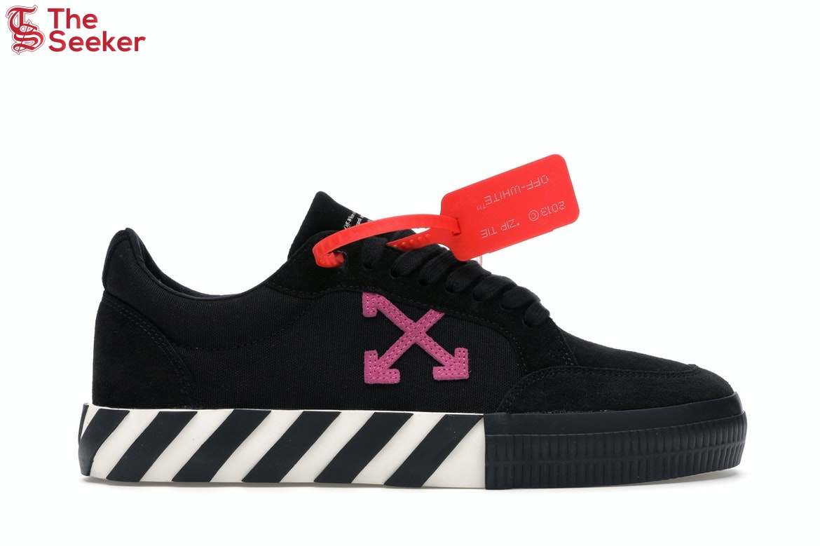 OFF-WHITE Vulc Low Black Fuchsia