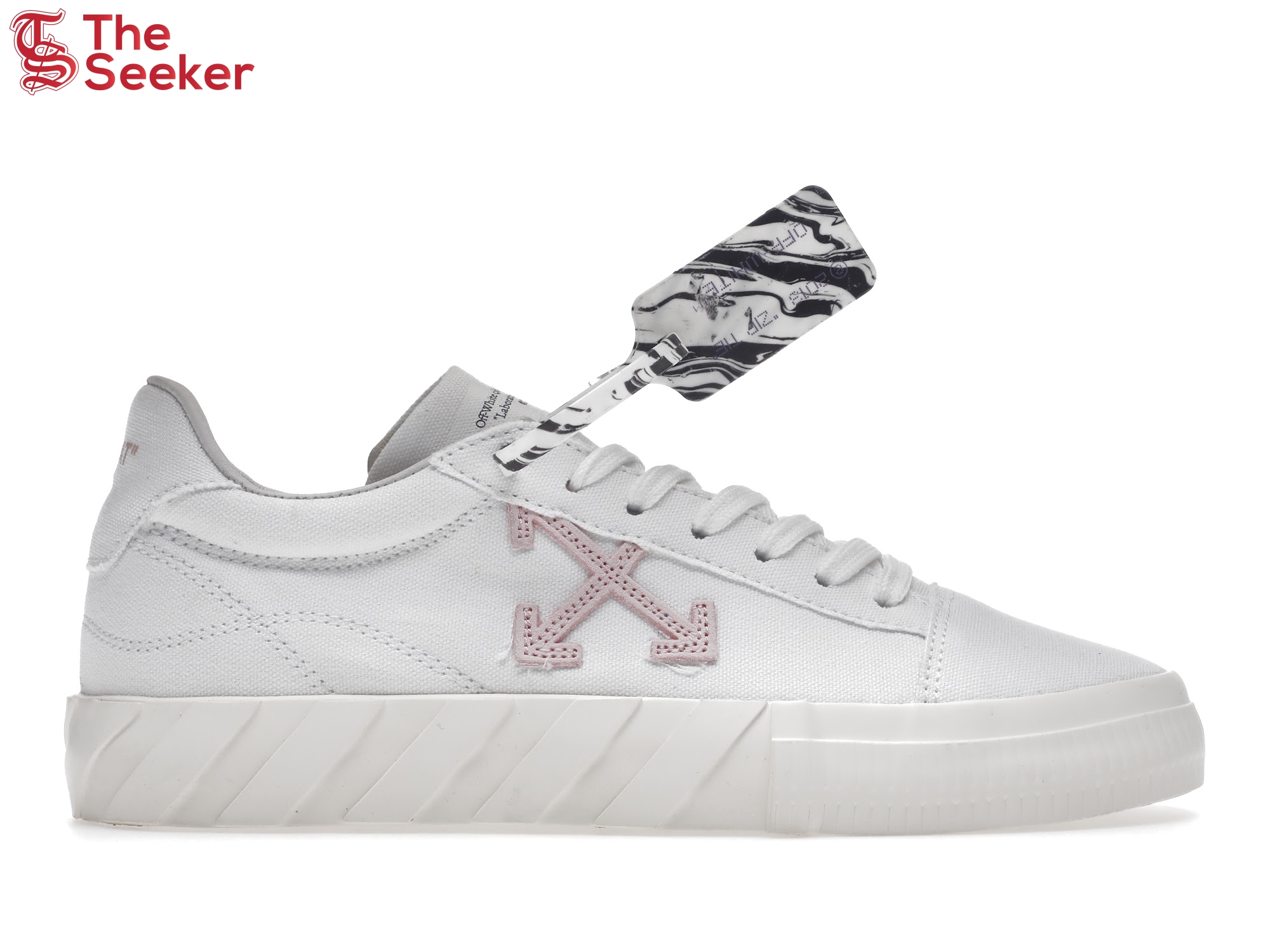 OFF-WHITE Vulc Low Eco Canvas White Pink FW21 (Women's)