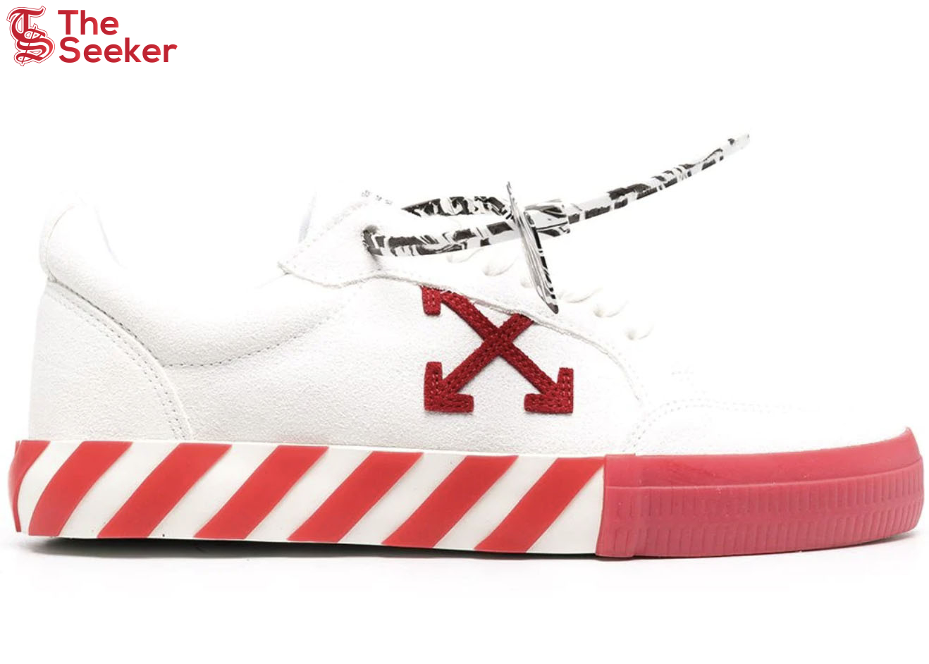 OFF-WHITE Vulc Low Red Arrow